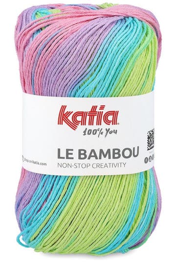Katia Le Bambou - 101 blue lagoon - Katoen/Bamboegaren met, Ophalen of Verzenden, Nieuw