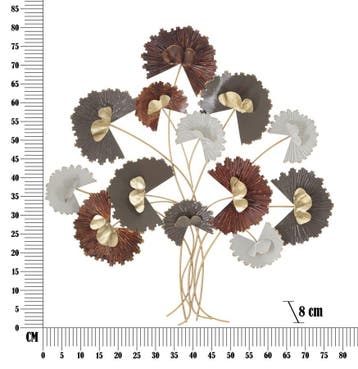 WANDDECORATIE REDDY CM 78X8X80 - 322650000, Ophalen of Verzenden, Nieuw
