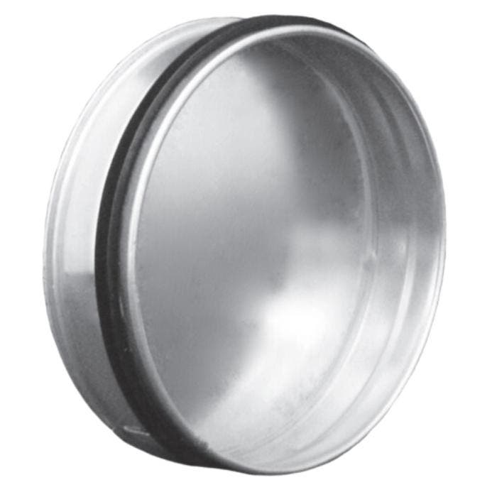 Deksel met afdichtingsrubber voor spirobuis Ø 100mm, Doe-het-zelf en Verbouw, Ventilatie en Afzuiging, Nieuw, Verzenden