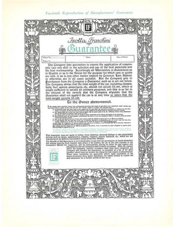 1932 ISOTTA FRASHINI 8B RANGE BROCHURE ENGELS, Nieuw, Author