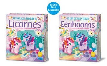 4M Gieten En Verven 3D Eenhoorn - F van €14,99 voor €14,90, Ophalen of Verzenden, Nieuw