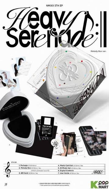 kpop merchandise - Nmixx - Heavy serenade (accessoires), Verzenden, Zo goed als nieuw