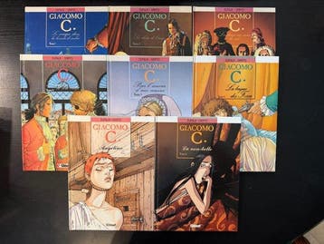 Giacomo C. T1 à T8 - 8x C - 8 Album - Eerste druk -, Nieuw