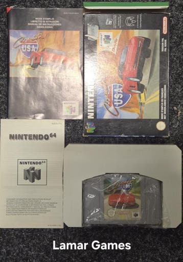 Cruisn USA (Nintendo 64 tweedehands game), Spelcomputers en Games, Games | Nintendo 64, Ophalen of Verzenden, Zo goed als nieuw