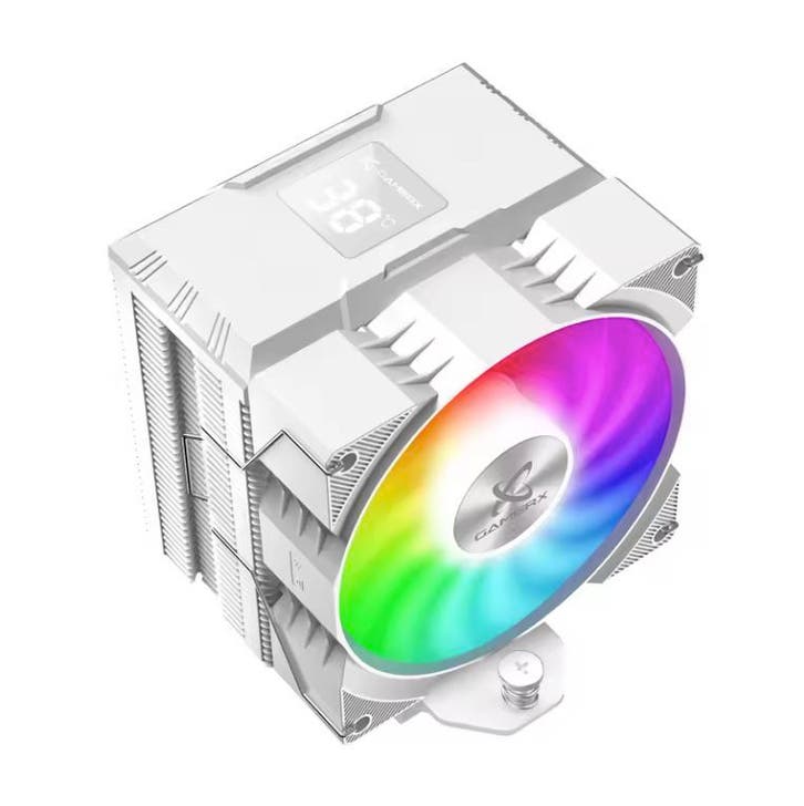 CPU Luchtkoeler ARGB Display 4 Heatpipes Stil Krachtig, Computers en Software, Computerkoelers, Nieuw, Verzenden