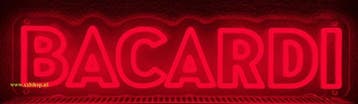 Bacardi NEON sign bord led lichtbord verlichting lamp XXL, Verzamelen, Verzenden, Nieuw