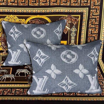 Louis Vuitton - Nieuwe set van twee XL-maten - Kussen