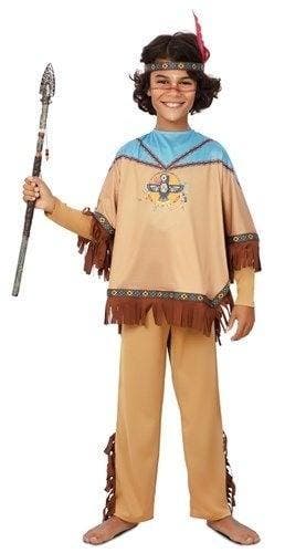 Indianen Jongen Verkleedset 4-Delig Lonato, Ophalen of Verzenden, Nieuw