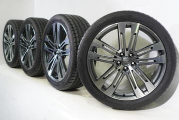 Audi Q5 SQ5 80A 21 inch velgen Hankook Zomerbanden Nieuw Ori, Gebruikt, Velg(en), Zomerbanden, 21 inch