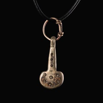 Viking periode Zilver Thor-hamer Mjöllnir amuleet hanger