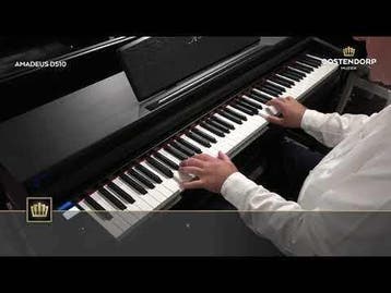 Actie -10% Amadeus D510 WD B digitale piano, Muziek en Instrumenten, Piano's, Nieuw, Zwart, Piano