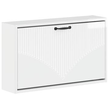 vidaXL Wandgemonteerde Schoenkast HOORN 71 x 17 x 43 cm, Verzenden, Nieuw
