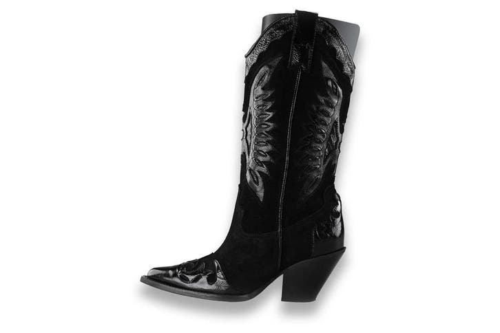 Tods Cowboy laarzen in maat 37 Zwart, Kleding | Dames, Schoenen, Zwart, Zo goed als nieuw, Verzenden