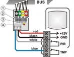 Jablotron JA-111H BUS module interface voor bedrade, Diensten en Vakmensen, Alarminstallateurs en Beveiliging