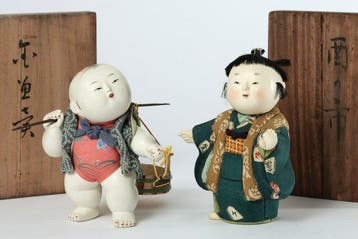 Okamoto Gyokusui () - Pop Japanese Doll Set – “Goldfish