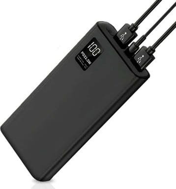 QuchiQ™ Powerbank 20000mAh Quick Charge - Mobiele oplader -, Ophalen of Verzenden, Zo goed als nieuw