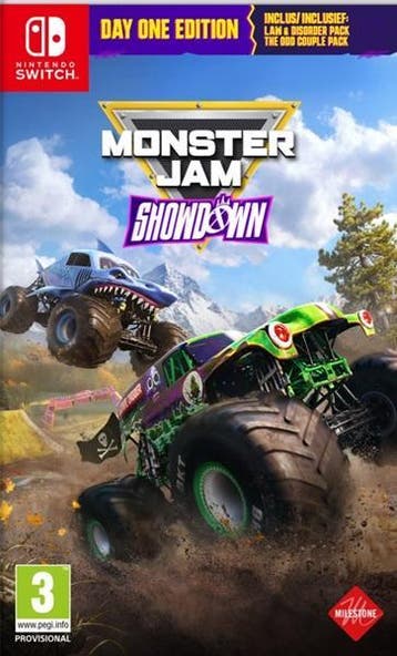 Monster Jam: Showdown - Day One Edition Switch Met garantie!, Ophalen of Verzenden, Zo goed als nieuw, Vanaf 3 jaar