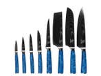 Veiling - Messerhai 8dlg Messenset RVS 15° Aoi Blue Edit., Nieuw