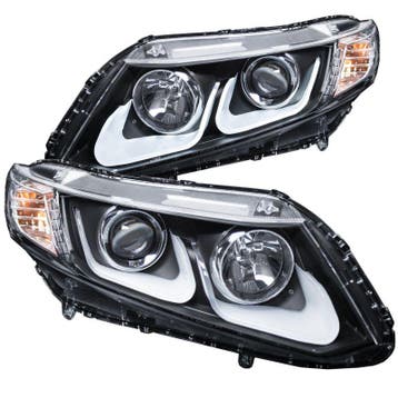 ANZO 2012-2015 Honda Civic Projector Headlights w/ U-Bar, Ophalen of Verzenden, Nieuw