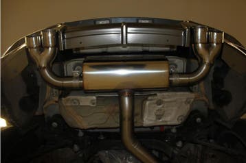 Rieger Einddemper 4x80mm li./re., Typ14 | 1er F20 (1K4): 09., Auto-onderdelen, Uitlaatsystemen, Verzenden, Nieuw, BMW
