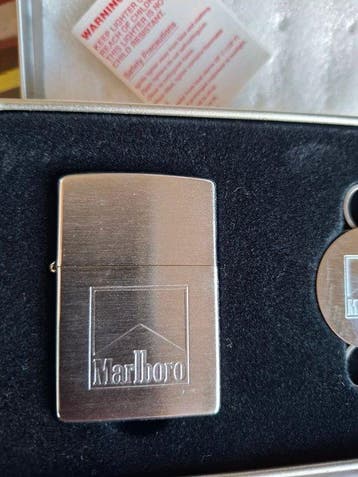 Zippo - Zonder minimumprijs - Zakaansteker - Staal, Marlboro, Verzamelen, Nieuw