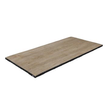 Sportvloertegel houtlook 'OAK' - 100x50 cm - 20 mm, Tuin en Terras, Tegels en Klinkers, Verzenden, Nieuw