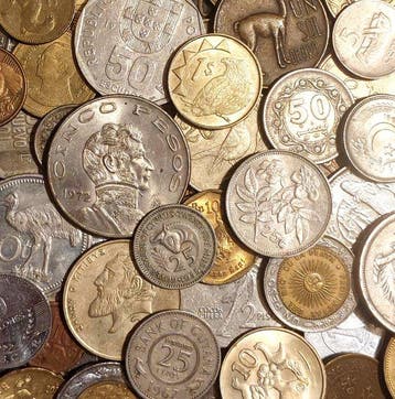 Wereld. 110+ Exotic Coins from different Countries (Zonder