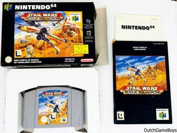 Nintendo 64 / N64 - Star Wars - Rogue Squadron - FAH, Spelcomputers en Games, Verzenden, Gebruikt