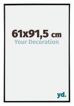 Fotolijst 61x91,5 cm - Zwart Hoogglans - Kunststof - Evry, Verzenden, Nieuw