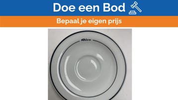 Bieden: 6x Original Richard Ginori / Riva Coffee Cup Plate, Ophalen of Verzenden, Nieuw