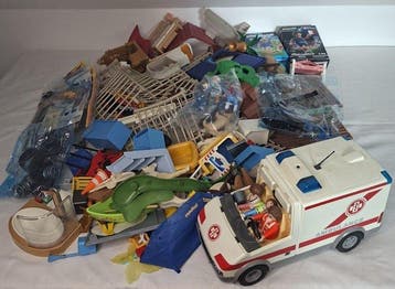 Playmobil - Playmobil Lot Playmobil en vrac pour pièces -
