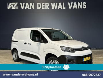 Citroën Berlingo | 1.5 BlueHDi 102pk L1H1 Euro6 Airco |, Gebruikt, Euro 6, Citroën, Wit