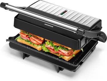 Tosti apparaat - Tosti ijzer - Contactgrill - Grill apparaat, Verzenden, Zo goed als nieuw