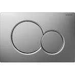 Geberit Sigma-01 Drukplaat - Mat Chroom, Ophalen of Verzenden, Nieuw