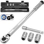 Momentsleutelset 6 delig chroom-vanadium staal (Auto-Fiets), Verzenden, Nieuw
