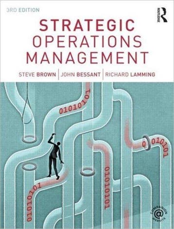 Strategic Operations Management - Steve Brown 9780415587372, Verzenden, Gelezen, Steve Brown