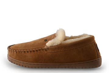 Warmbat Australia Pantoffels in maat 44 Cognac, Overige kleuren, Verzenden, Zo goed als nieuw, Pantoffels of Sloffen