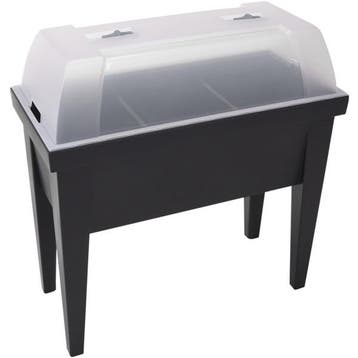 Kweektafel | Gardalux | 100 x 50 x 107 cm (Deksel, Zwart), Verzenden, Nieuw