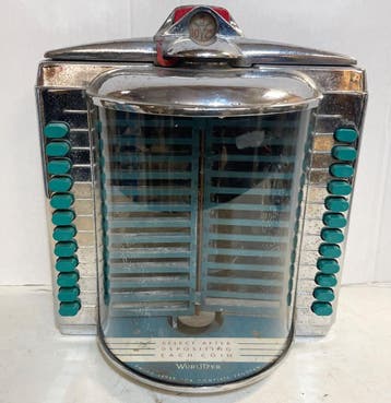 Wurlitzer 5206 Wall Box 1953-1954 Origineel, Ophalen, Gebruikt