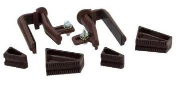 NICOLL LG16 PVC-Ti bevestigingsstuk golfplaten bruin, Ophalen of Verzenden, Nieuw