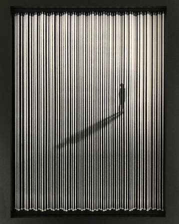 R. Kingmans - Wire sculpture Cogitation