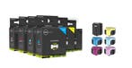 Geschikt HP 363 serie compatible Complete set van 6, Nieuw, Cartridge, Inktmedia