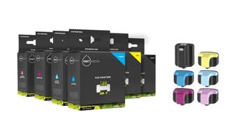Geschikt HP 363 serie compatible Complete set van 6, Nieuw, Cartridge, Inktmedia