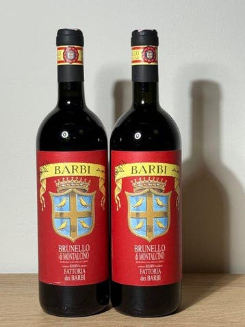 2005 Fattoria dei Barbi - Montalcino Riserva - 2 Flessen, Verzamelen, Nieuw