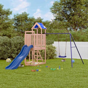vidaXL Speelhuis massief douglashout, Kinderen en Baby's, Verzenden, Nieuw