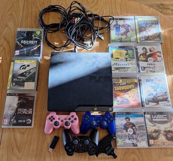 Sony - Playstation 3 (PS3) - Videogameconsole + games -, Nieuw