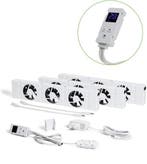 2dekans | SpeedComfort Radiator Ventilator met Control, Ophalen of Verzenden, Zo goed als nieuw