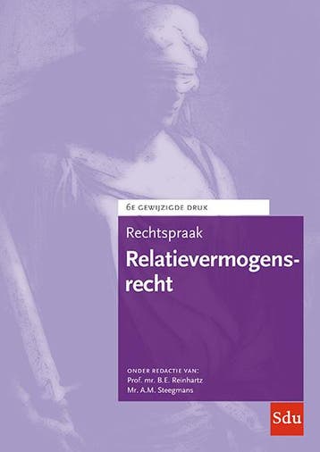 Rechtspraak relatievermogensrecht / Rechtspraakreeks, Verzenden, Zo goed als nieuw, Prof. Mr. W.M. Schrama
