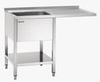 Bartscher Spoeltafel | RVS | 1 spoelbak | 120 x 70 x 85 cm, Verzenden, Nieuw in verpakking