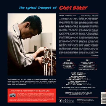 lp nieuw - chet baker - LYRICAL TRUMPET OF CHET BAKER (ni..., Cd's en Dvd's, Verzenden, Zo goed als nieuw, Overige formaten